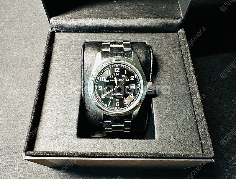 해밀턴 카키필드 오토매틱 42mm 시계 판매--4