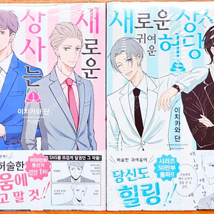 [무배][미개봉][초판] 새로운 상사는 귀여운 허당 애니메이션 원작 코믹 이치카와 단 힐링