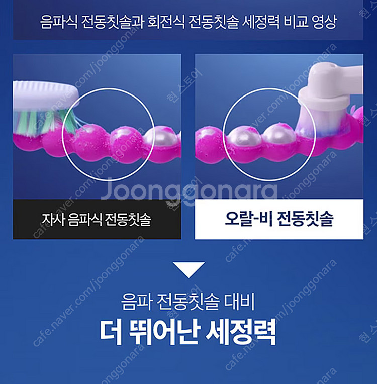 오랄비 전동칫솔 Pro1 듀얼팩 핸들2 칫솔모3 충전기...--6