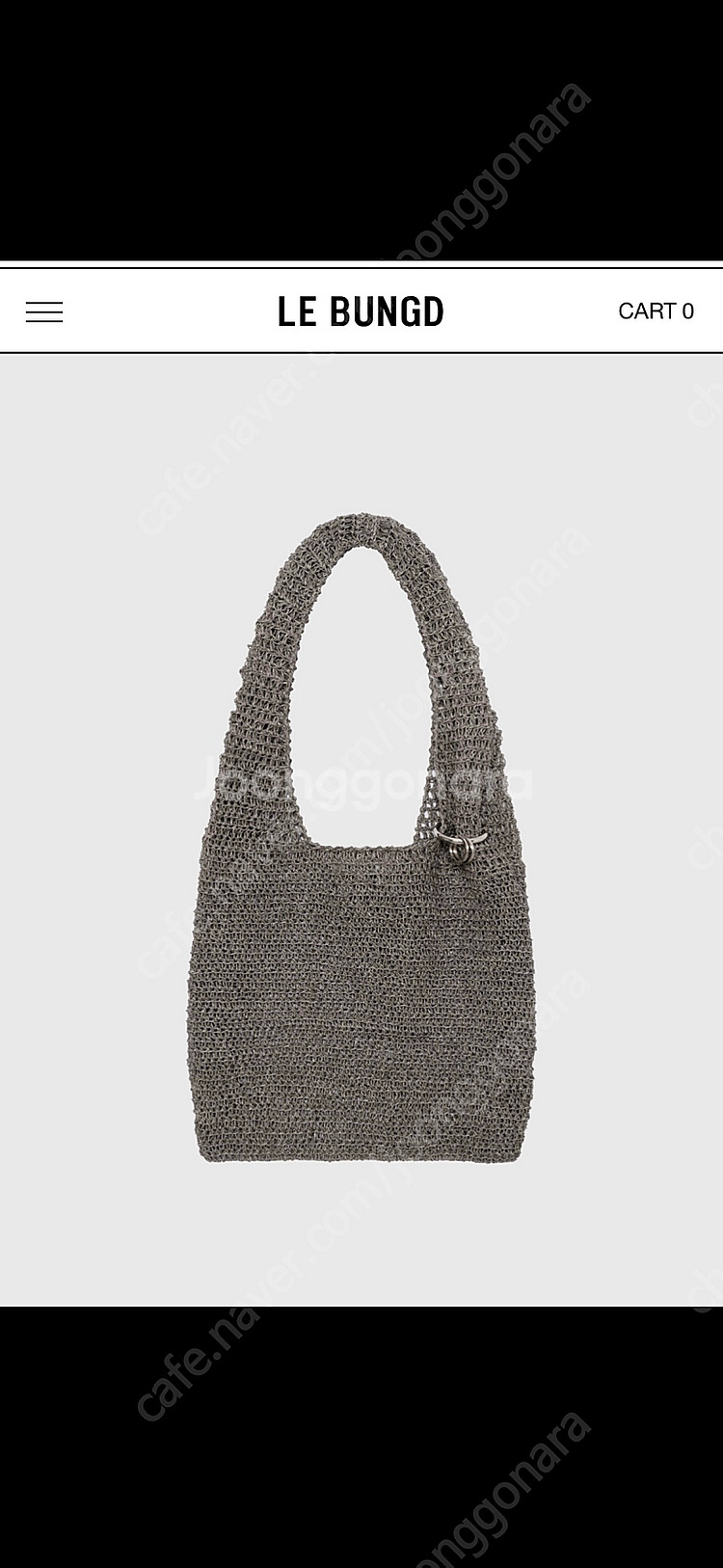 르벙드 LE BUNGD ines bag(dark gre...--0