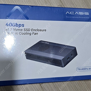 tbu405pro m1 새상품 미개봉 ssd 인클로저