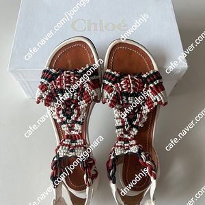 끌로에 샌들 36반 사이즈(235)