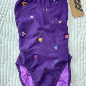 새상품)후그 향수 팬지 하이컷 타이백 수영복 28사이즈(반택포)