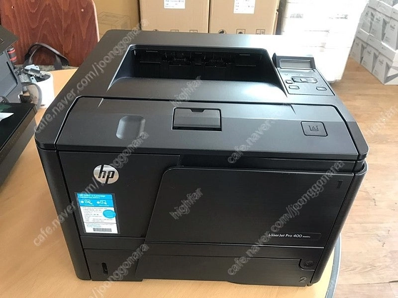 HP A4 흑백 레이저 프린터 M401 중고 판매 이미지