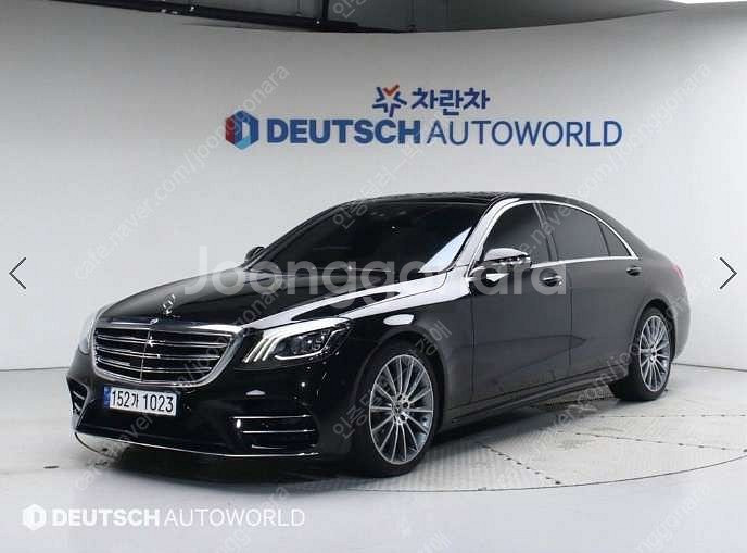 중고차 벤츠 S클래스(6세대) S450L 4매틱 부부중...--0