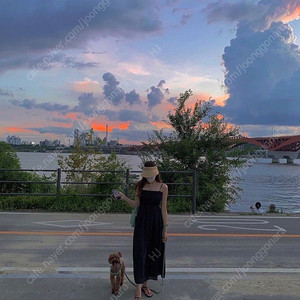 스키니피그 스모크 원피스 블랙