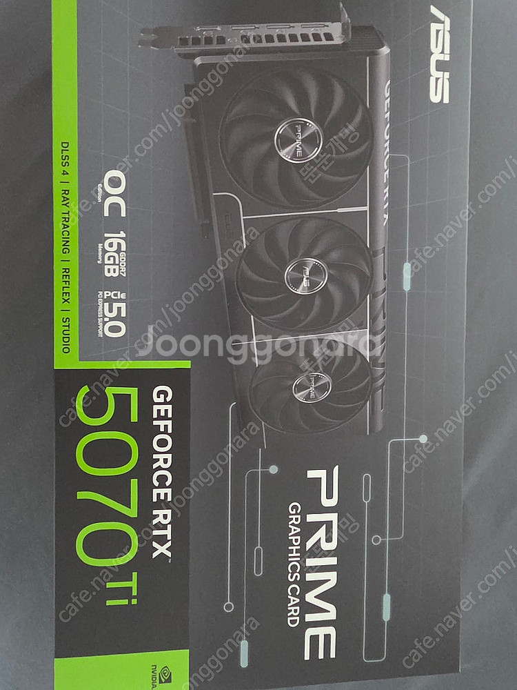[미개봉] ASUS PRIME RTX 5070 Ti O...--0