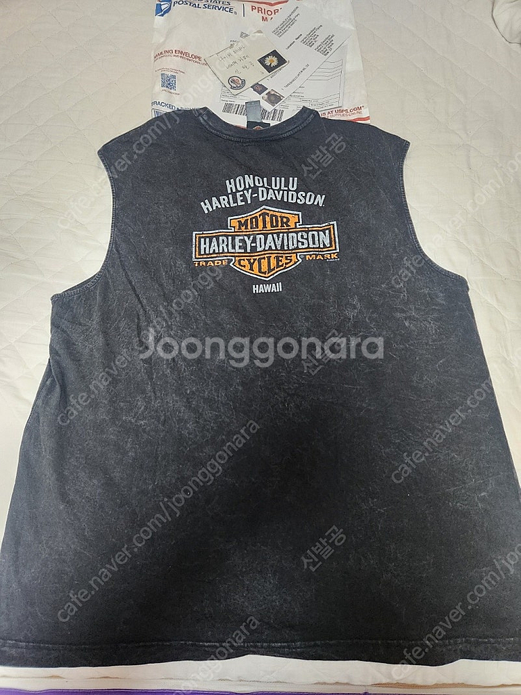 [XL] 할리데이비슨 호놀룰루한정 포에버 플라잉 머슬티...--3