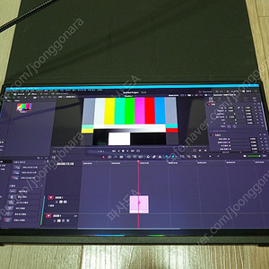 Bimawen OLED 휴대용 모니터, FHD, 13.3 인치, 1ms, 10 비트 100% DCI-P3 모니터