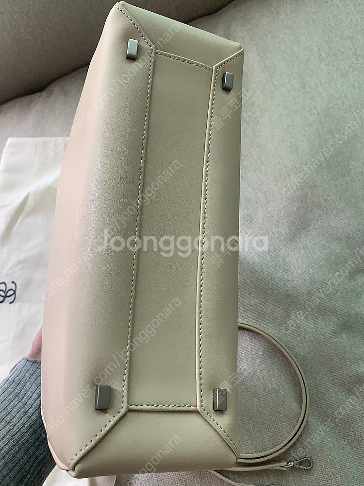 시에 틸다 체인 볼링백 크림 베이지--1