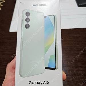 갤럭시 A16 라이트 그린 단순개봉 새폰