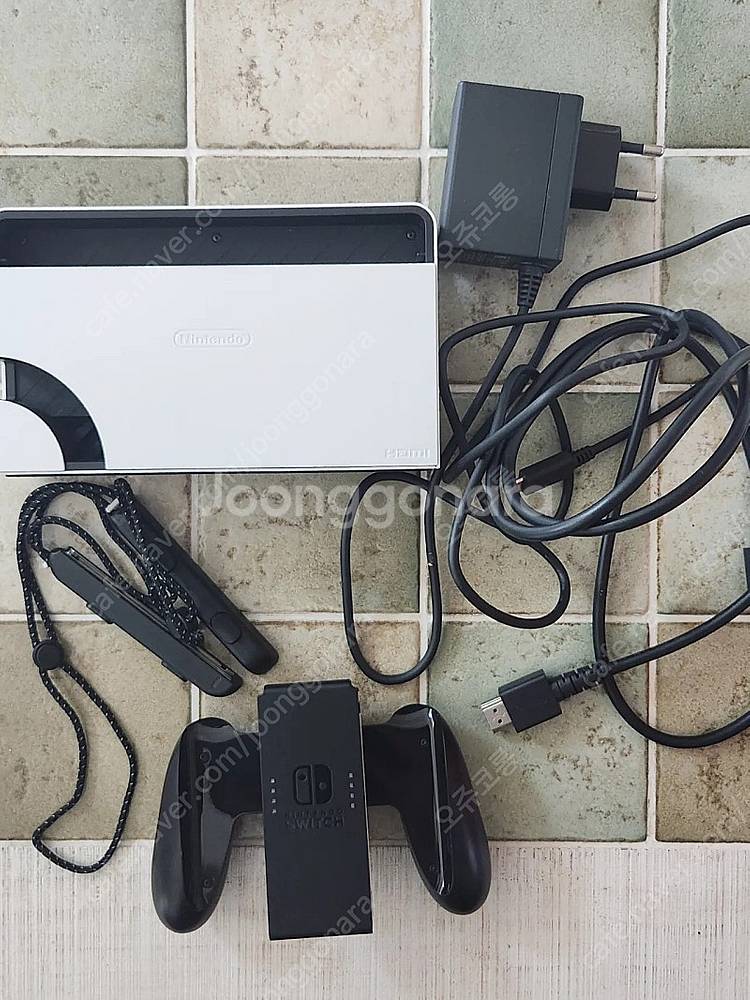 닌텐도 스위치 OLED 동물의 숲 세트 + 마리오파티 ...--2