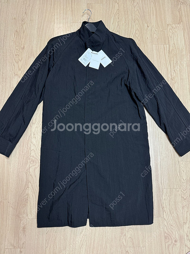 띠어리 라이트 나일론 트렌치 코트 M 105 오버핏 정...--3