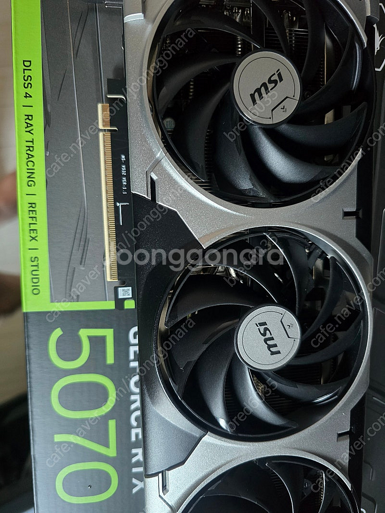 msi 5070 ventus 3x oc 판매합니다.--6