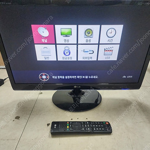 LG 23인치 TV겸용 모니터 플래트론 M2380D 셋탑박스연결가능 3만원/남양주 다산