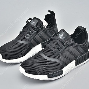 아디다스 nmd r1 모노크롬 검흰 ud6.5/245사이즈