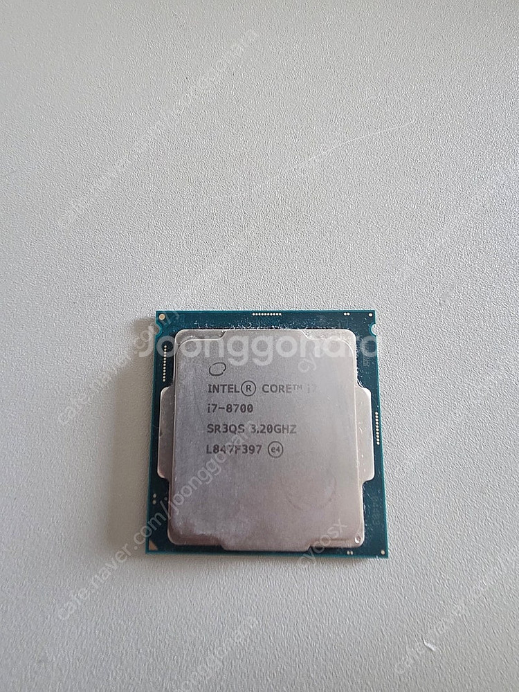 i7 8700 cpu 팝니다--0