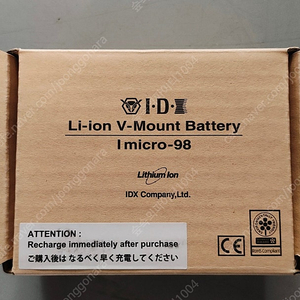 IDX Imicro-98 97Wh 마이크로 V 마운트 배터리