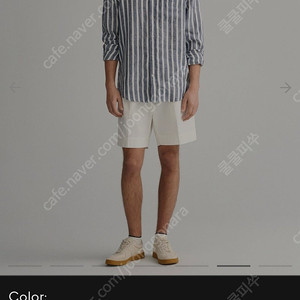 GANT 간트 레귤러핏 스트라이프 린넨 셔츠