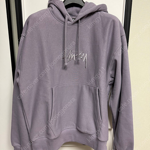 [L] 스투시 스탁 로고 후디 마브 MAUVE