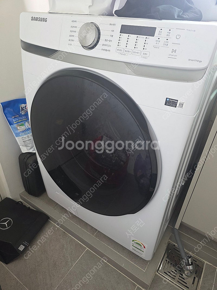 삼성전자 그랑데 세탁기 WF19T6000KW 화이트--0
