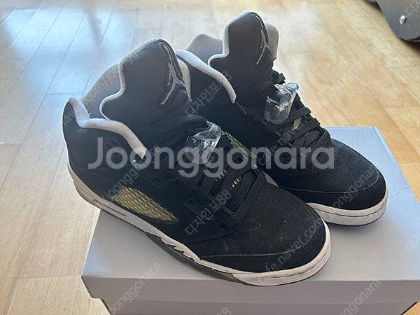 조던5 오레오 245mm 정품 3번신음(서울직거래)--1