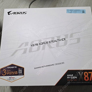 기가바이트 X870 AORUS Stealth ICE AMD AM5 보드 판매합니다.