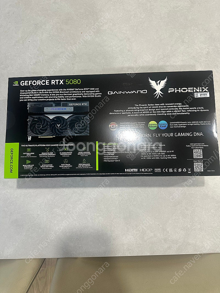 게인워드 GAINWARD 지포스 RTX 5080 피닉스...--2