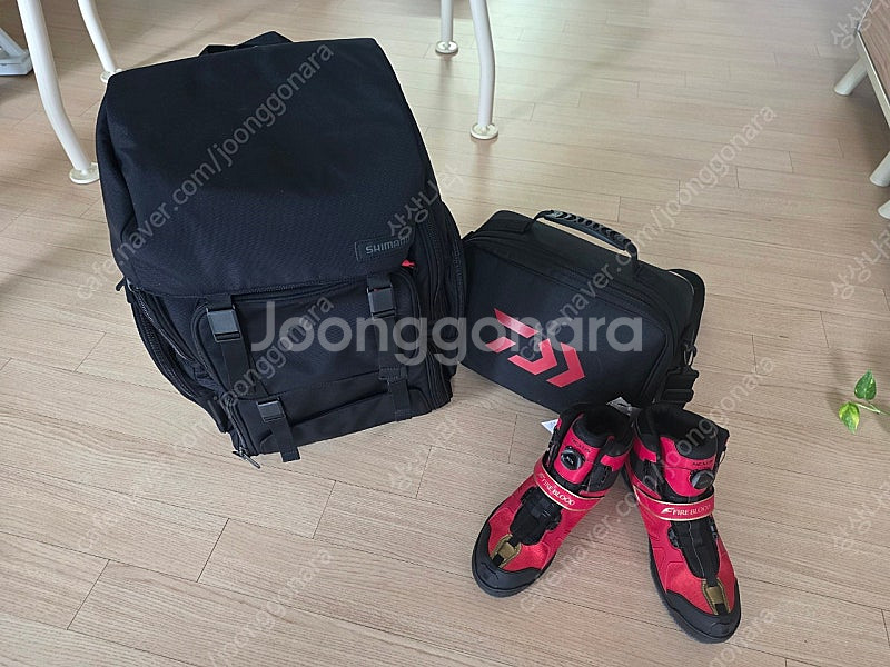 시마노 가방 신발 다이와보조가방 일괄팝니다.--0