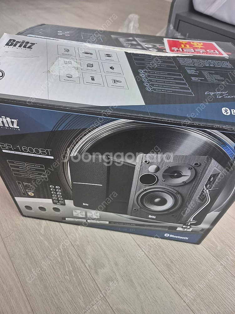 브리츠 1600BT 스피커 팝니다.--4