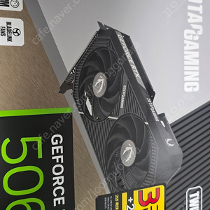 [개봉] 조텍 RTX 5060 Twin Edge OC 풀박스