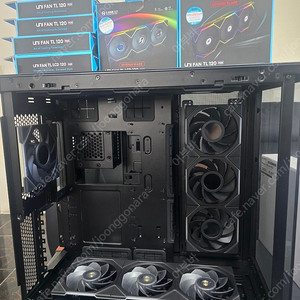 리안리 evo rgb 케이스 tl 120 팬 일괄 팝니다
