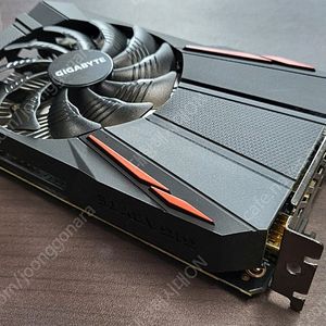 기가바이트 GTX1050 무전원 제로팬