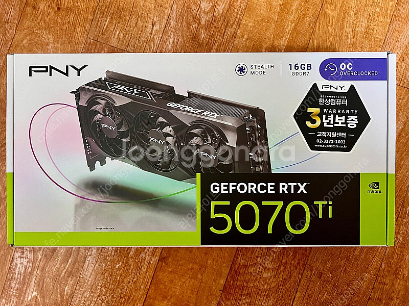 (미개봉) PNY 5070 Ti OC 16GB Trip...--0
