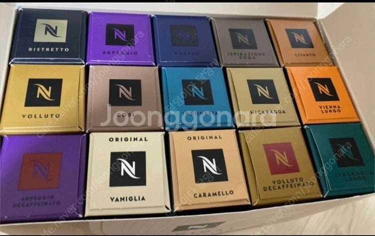 네스프레소캡슐커피,네스프레소오리지널베스트셀렉션--2