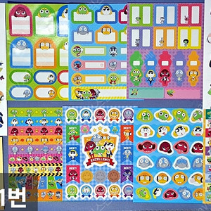 세트)케로로 다꾸 굿즈(스티커,메모지 등)