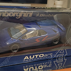 1:18 autoart lamborghini Diablo SV metalic blue 판매합니다