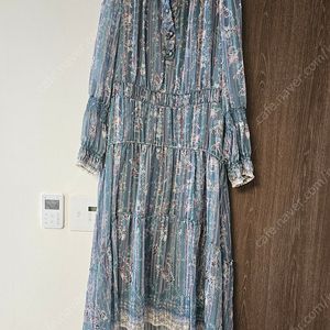MINE 마인 플라워 롱 원피스 새제품. (55~ 날씬66)