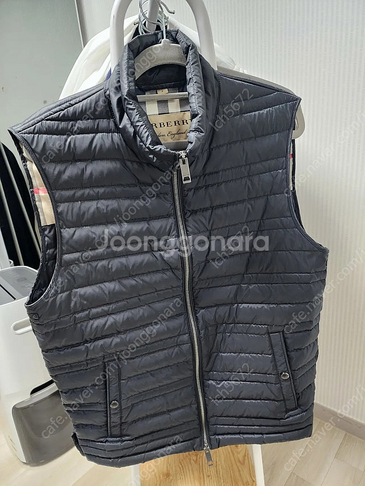 BURBERRY 버버리 경량 패딩 조끼--0