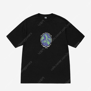 스투시 비너스 오발 피그먼트 반팔 티셔츠 블랙 2XL XXL