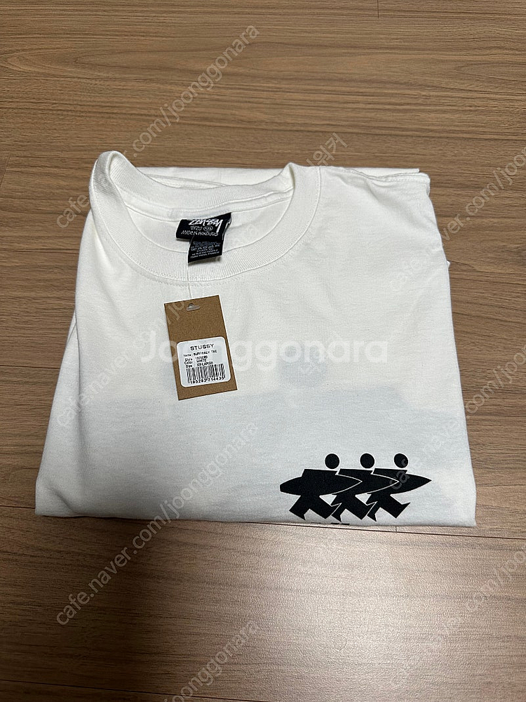 스투시 서프워크 반팔 티셔츠 화이트 2XL XXL--3
