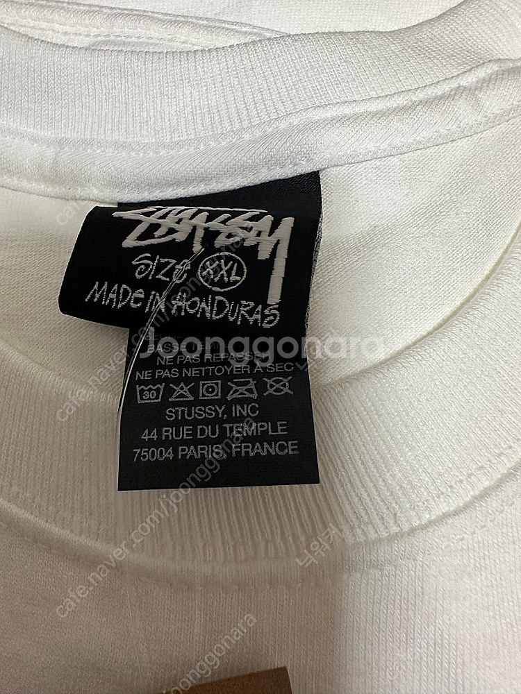 스투시 서프워크 반팔 티셔츠 화이트 2XL XXL--5