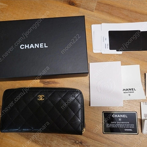 샤넬 클래식 롱지퍼 백화점구매 정품 급처