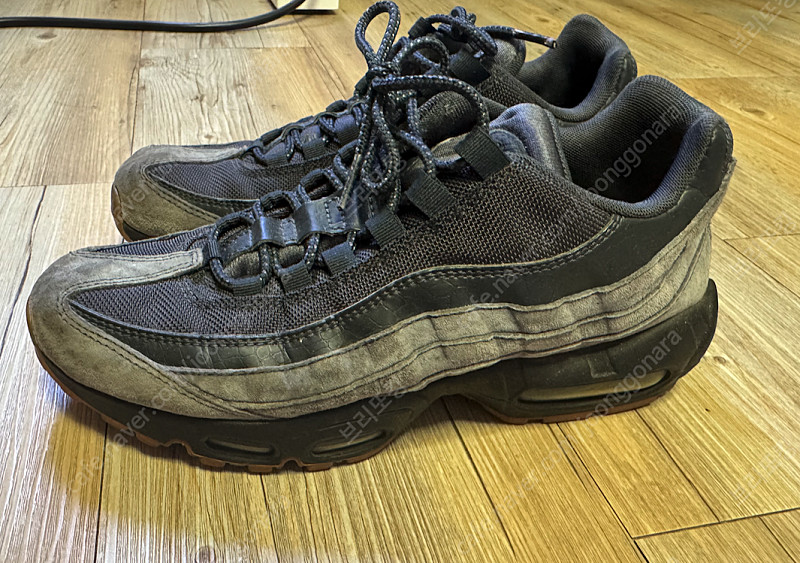 나이키 에어 맥스 95 그레이 265cm--3