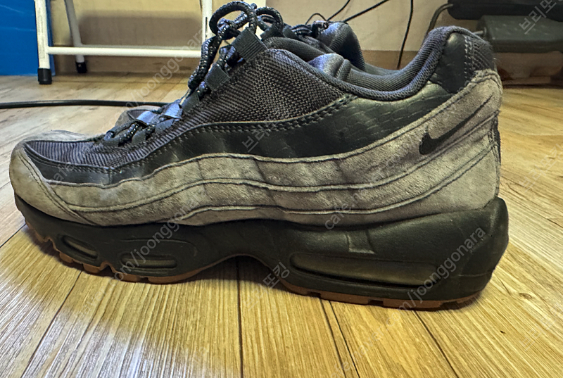 나이키 에어 맥스 95 그레이 265cm--6