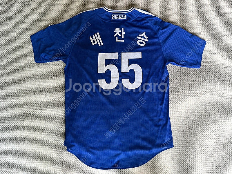 삼성 라이온즈 2025 올드 어웨이 배찬승 유니폼--0