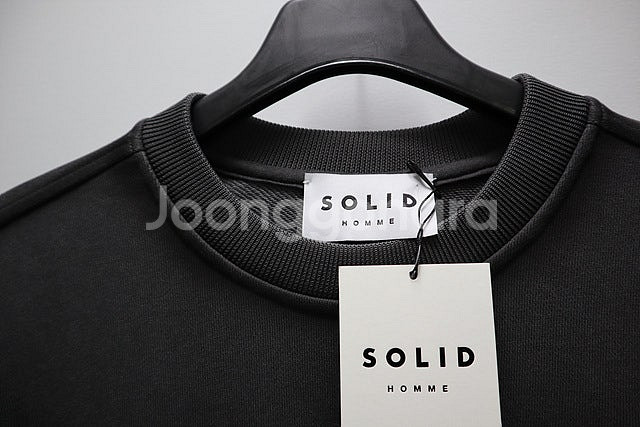 솔리드옴므 맨투맨 도톰~ 미사용 22F/W--4