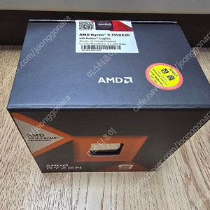 AMD 라이젠 7950X3D CPU정품 박스 풀셋