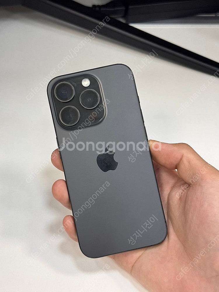 아이폰15프로 블랙 256GB +애플케어포함--1