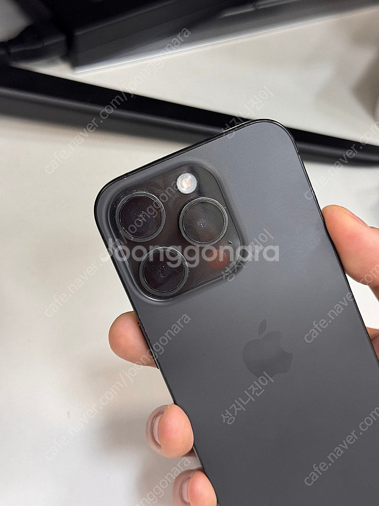 아이폰15프로 블랙 256GB +애플케어포함--6